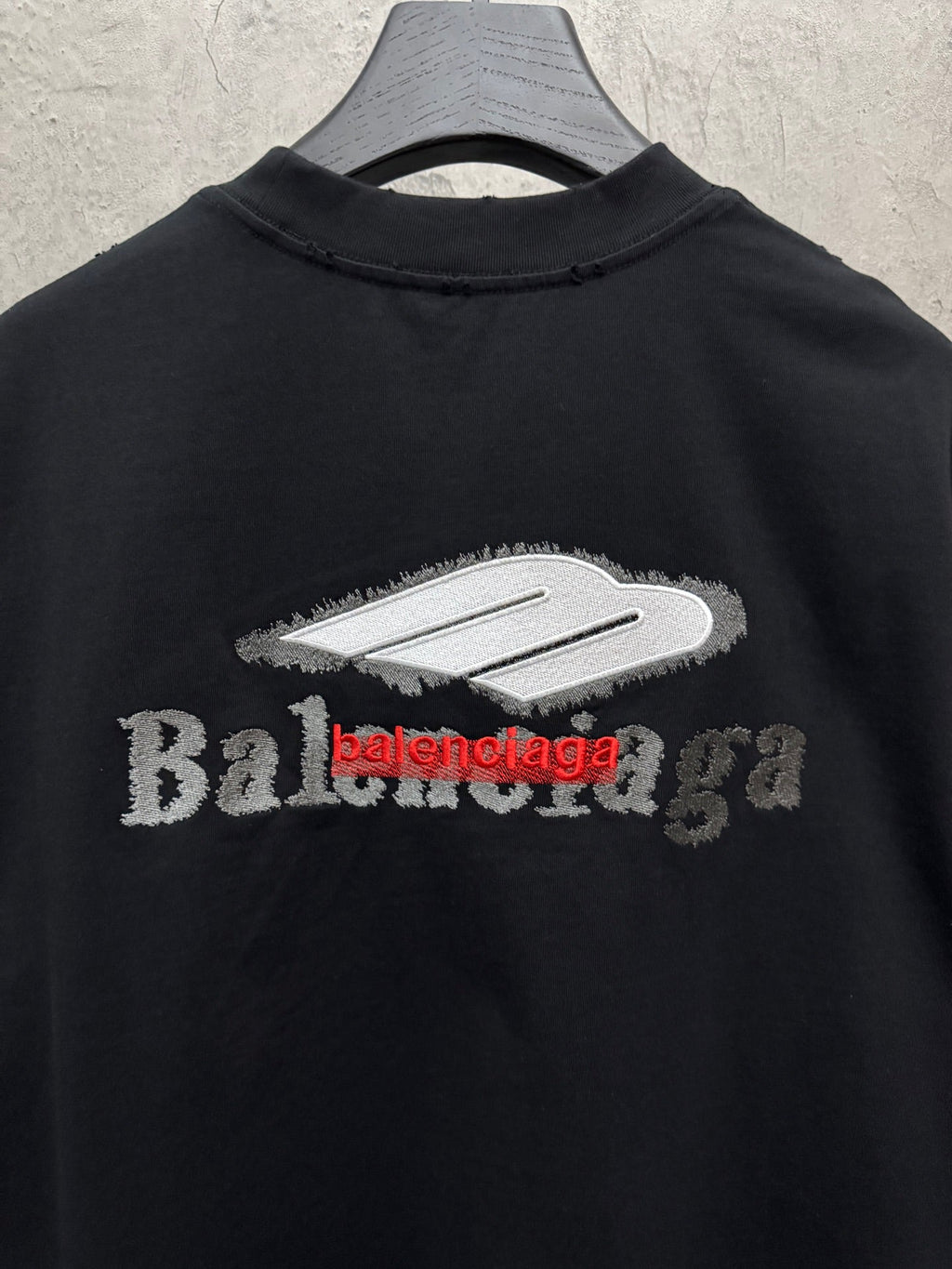Stacked Embroidery 3D Stereoscopic Embroidery Short Sleeve