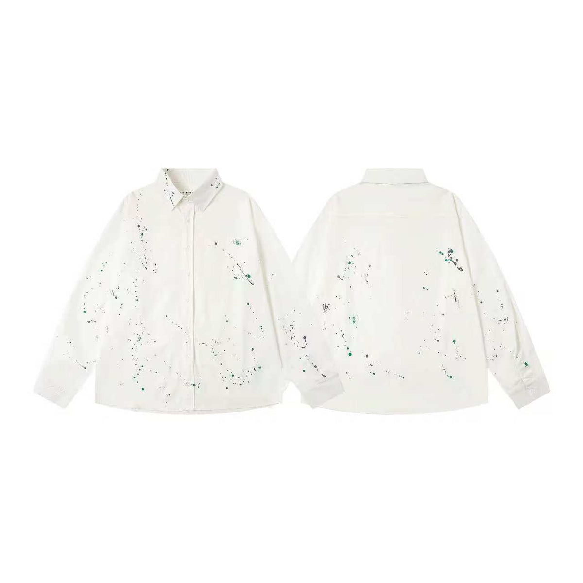 New splashed ink shirt