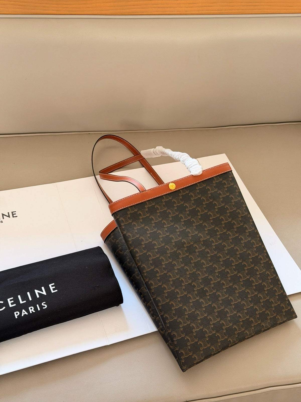 Flat and Vertical Tote Tote Bag