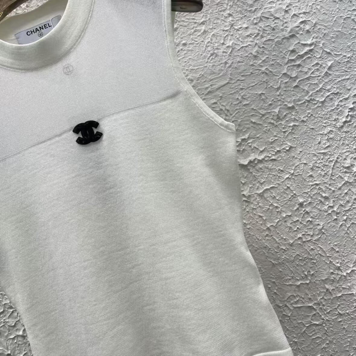 Fashionable Semi-Sheer Slim Fit Vest