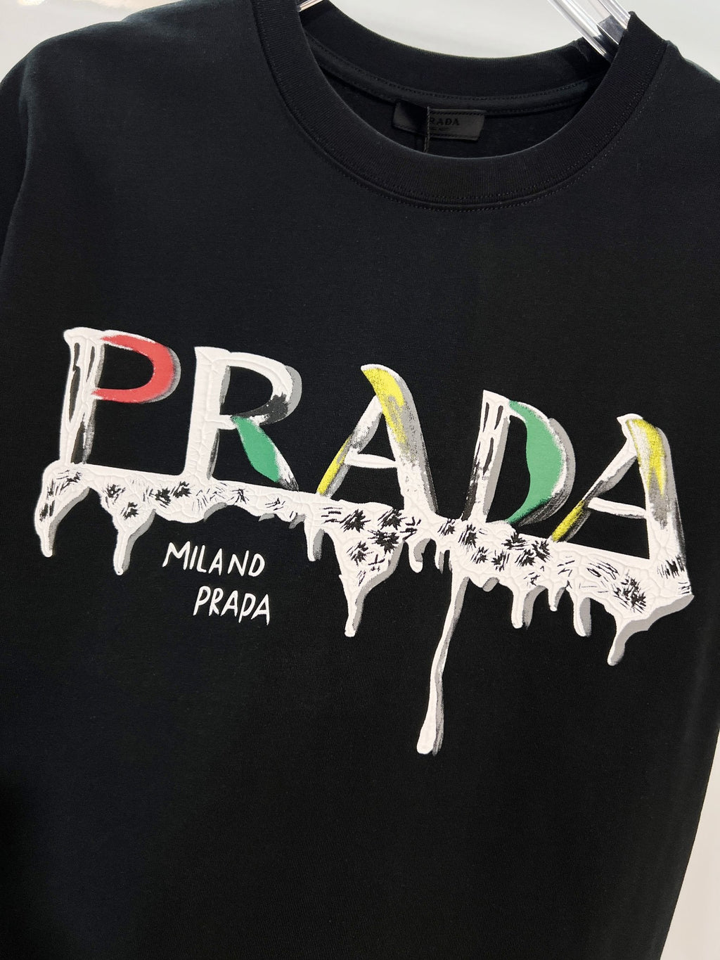 New painted graffiti letter short shirt