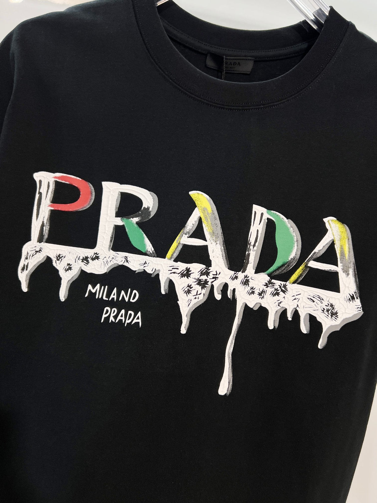 New painted graffiti letter short shirt
