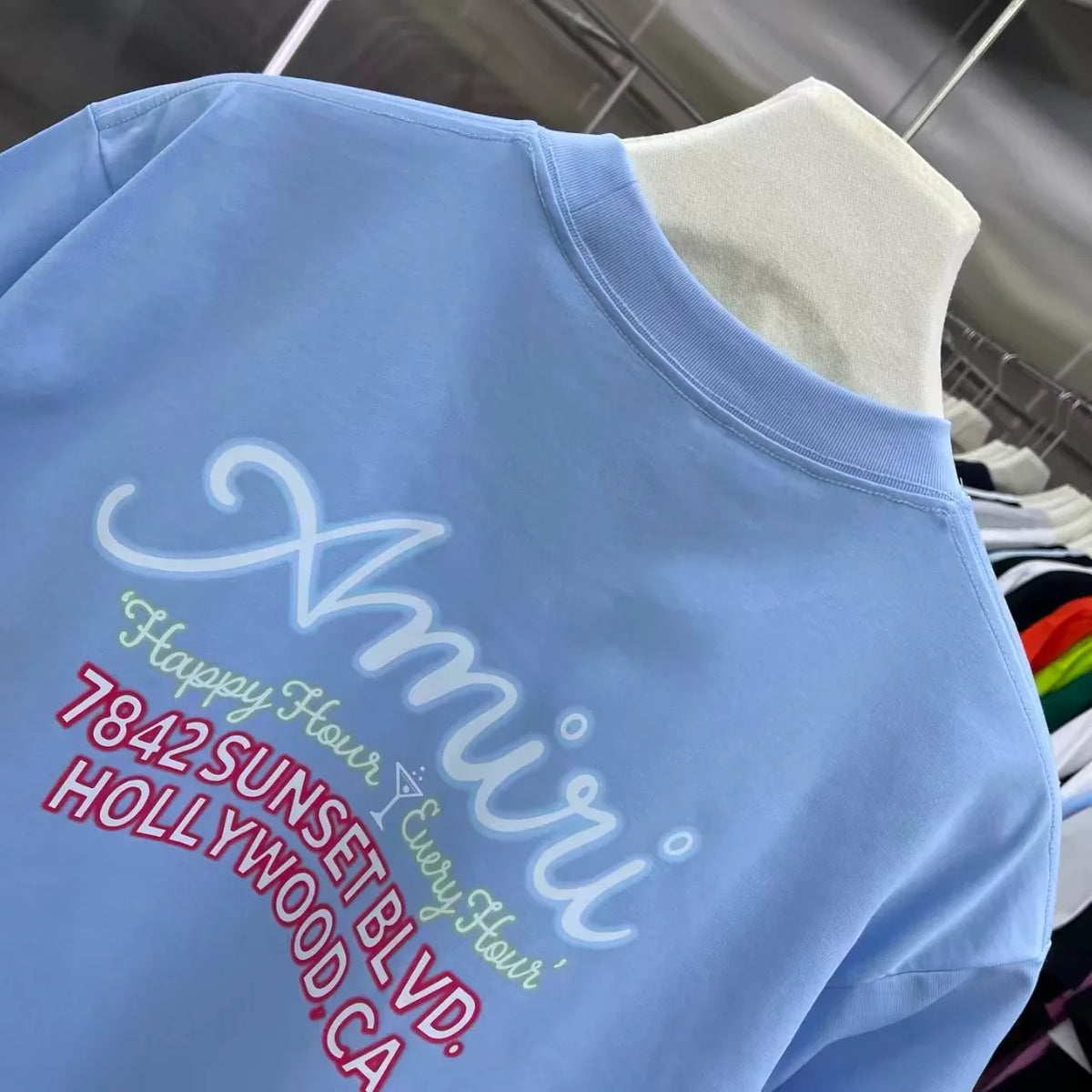 New printed short sleeved T-shirt