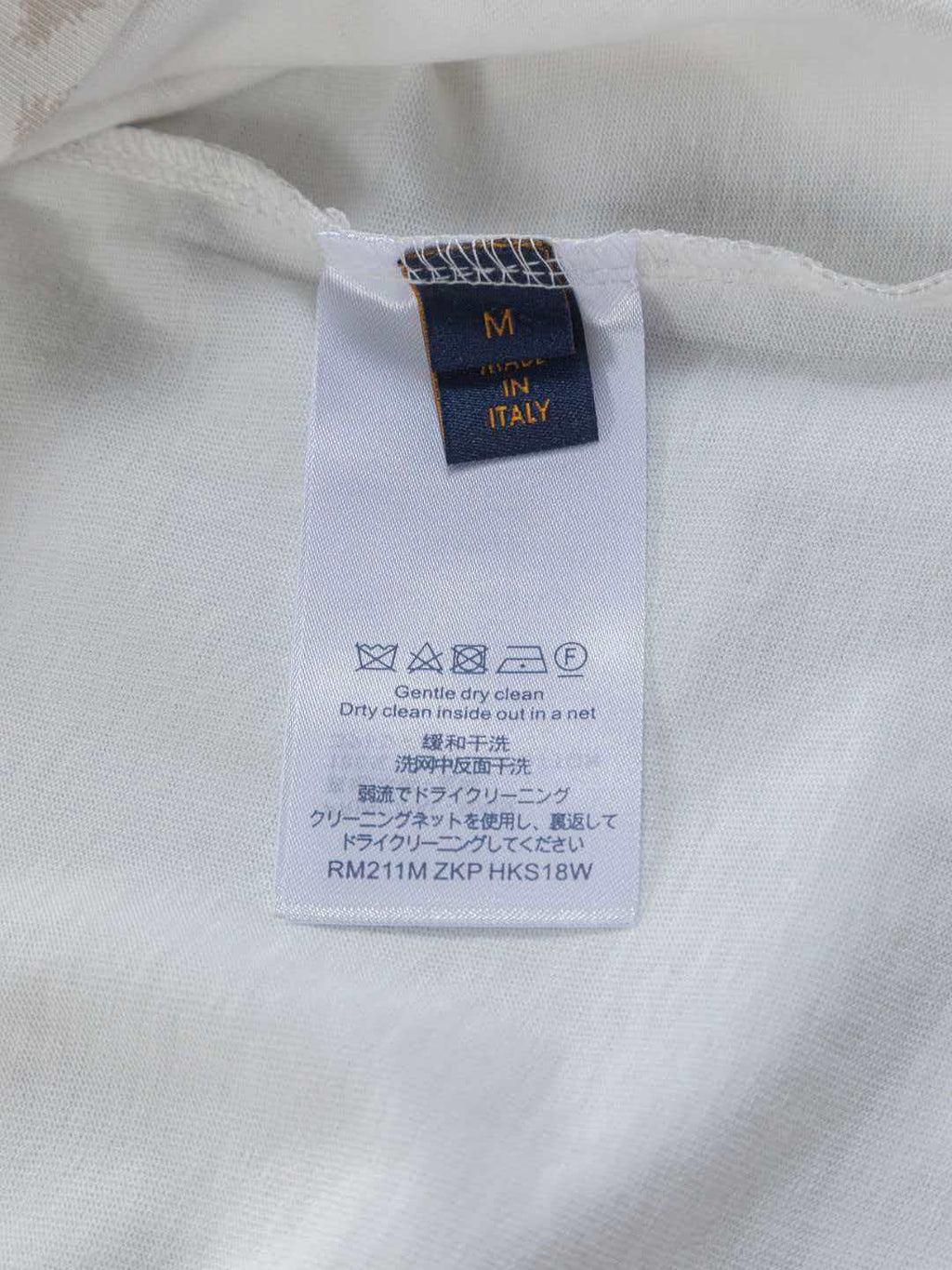 Full printed jacquard vintage letter logo printed round neck short sleeved T-shirt,