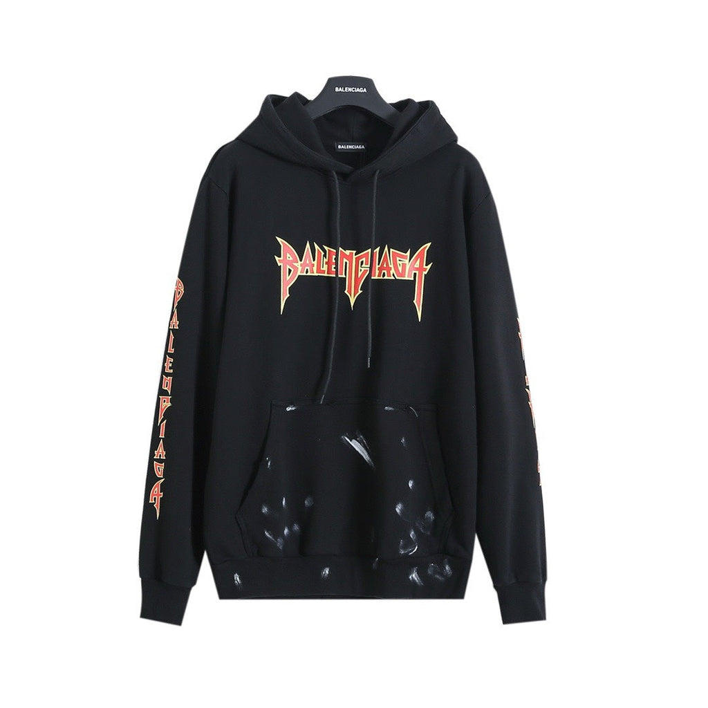 Rock Flame Crack Hole Hoodie Hoodie