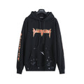 Rock Flame Crack Hole Hoodie Hoodie