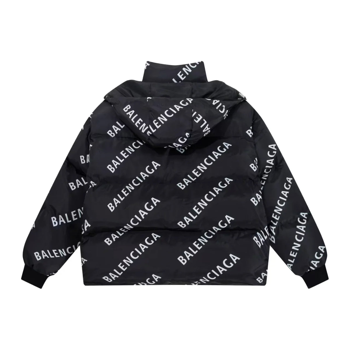 New double-sided printed down and cotton jacket