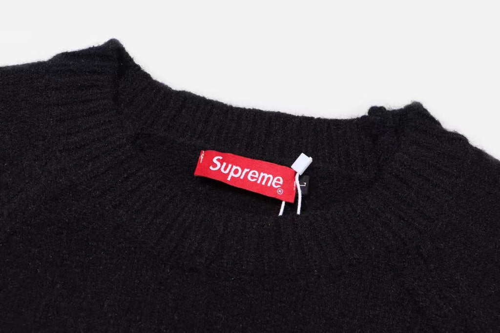New chest striped jacquard sweater