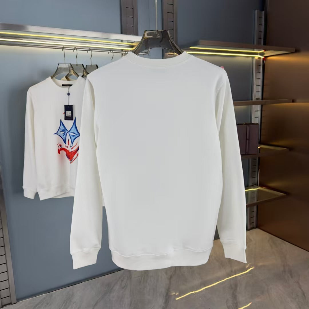 New printed letter hoodie