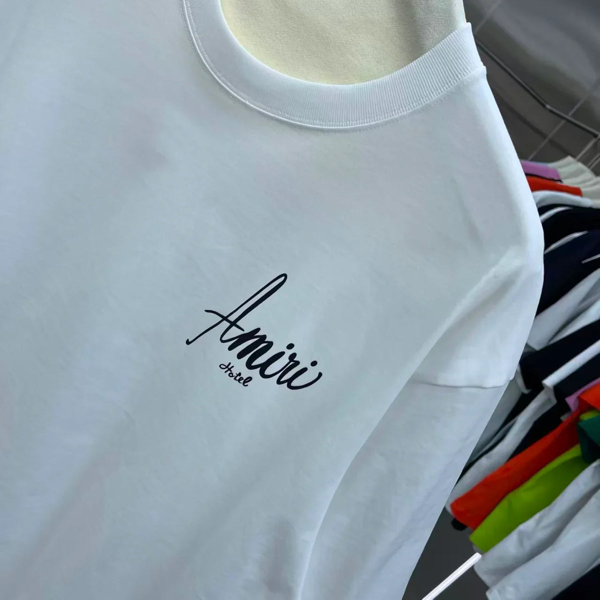 Printed short sleeved T-shirt