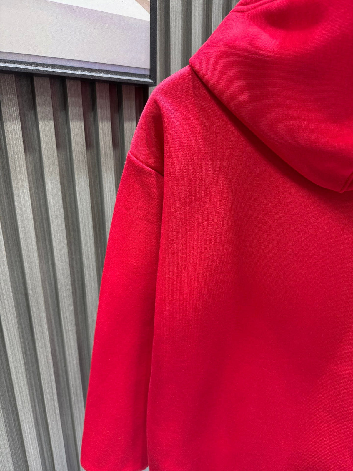 Double stranded cotton hoodie