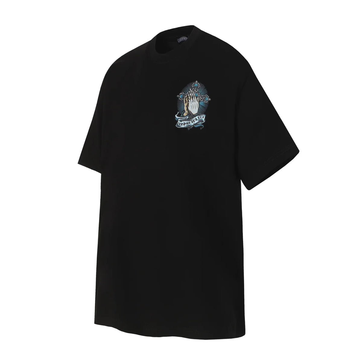 Letter printed short sleeved shirt