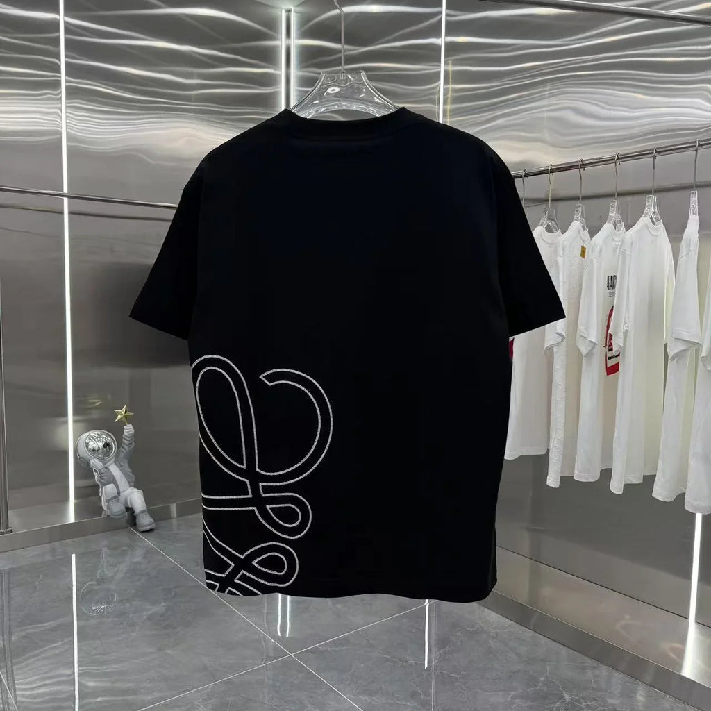Autumn and winter new round neck short sleeved shirt