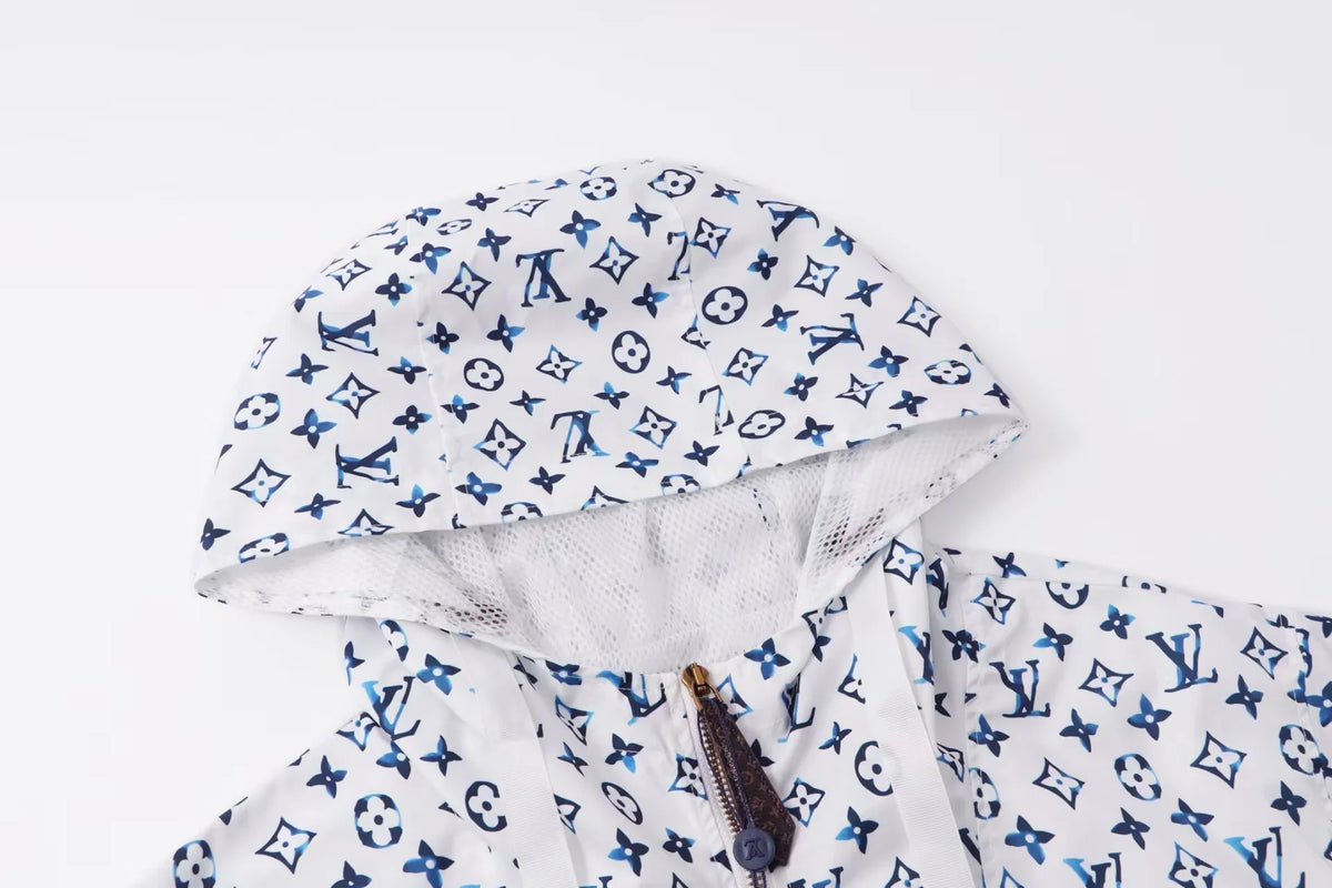 New fully printed hooded jacket