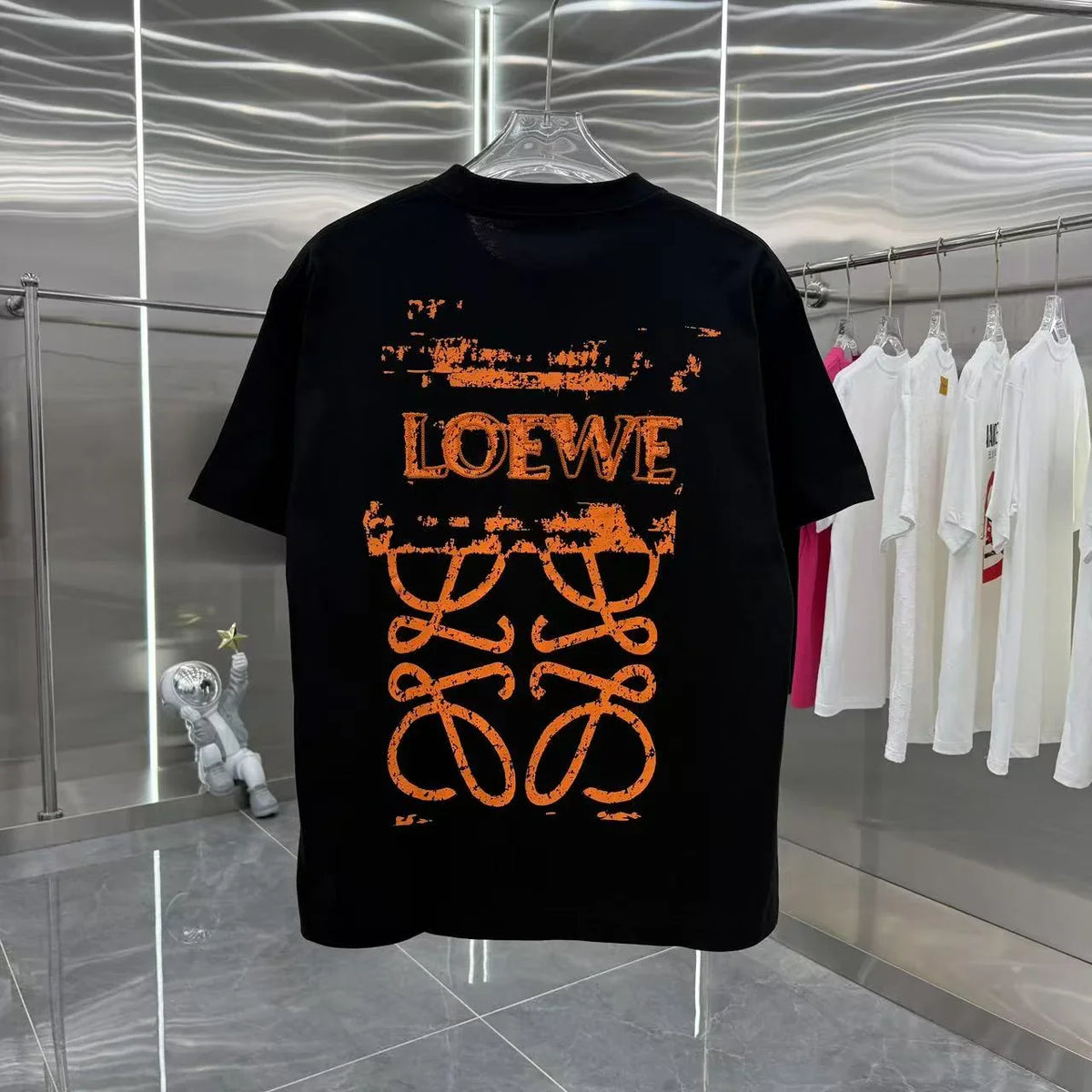 Autumn and winter new round neck short sleeved shirt