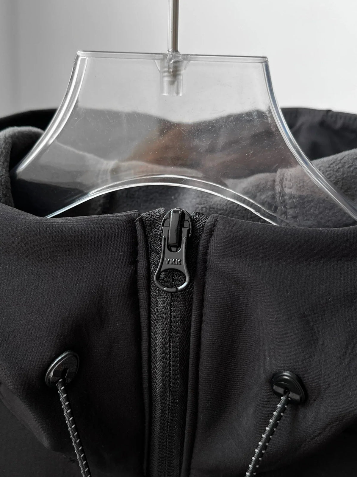 North side jacket, outdoor color blocked soft shell hooded fleece jacket