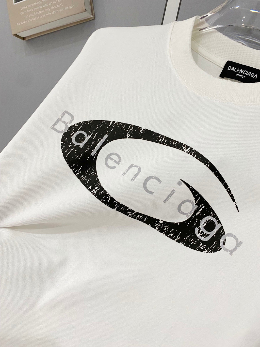 Classic letter printed pure cotton T-shirt