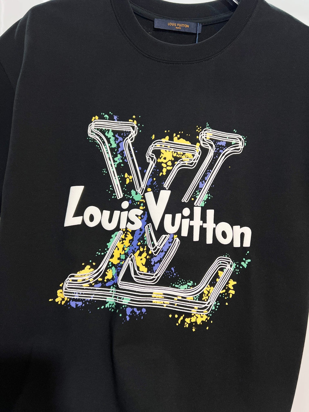 New painted letter short sleeved shirt