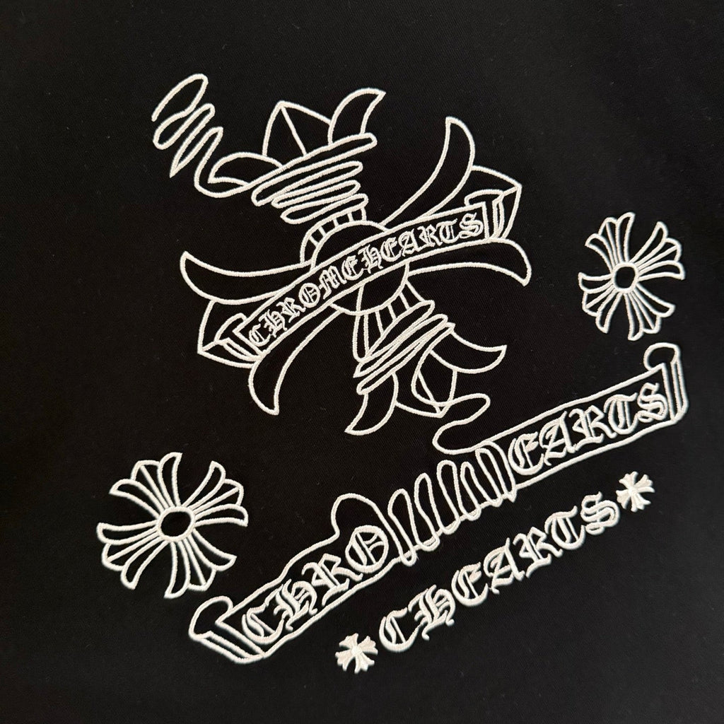New Patchwork Embroidered Half Sleeve T-shirt