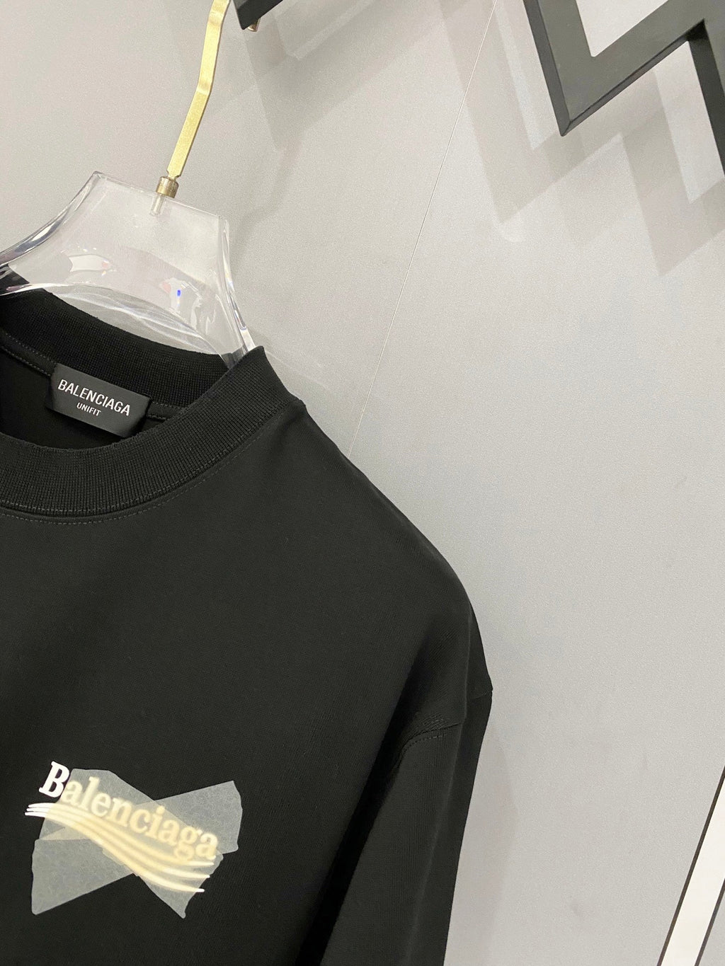 Classic letter printed pure cotton T-shirt -5