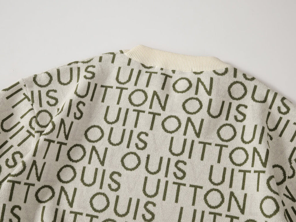 All-Over Print Knit T-Shirt
