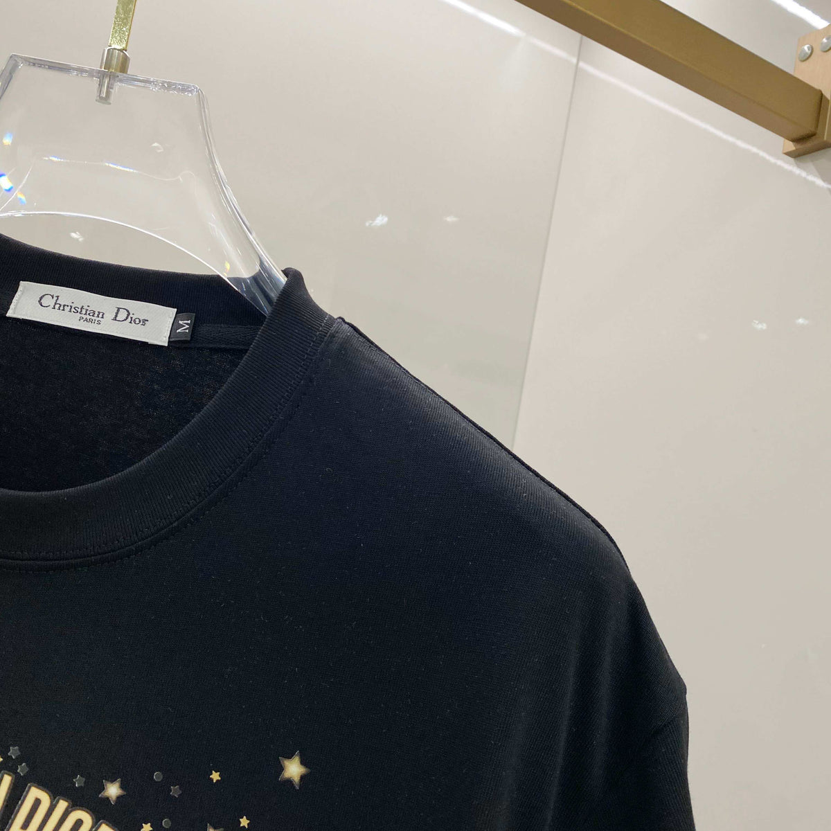 Chest sticker printed logo round neck short sleeved T-shirt 10