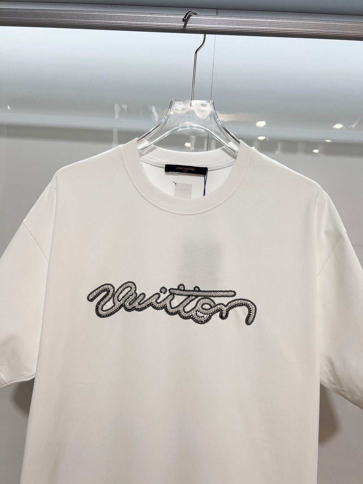Heavy Industry Bead Letter T-shirt