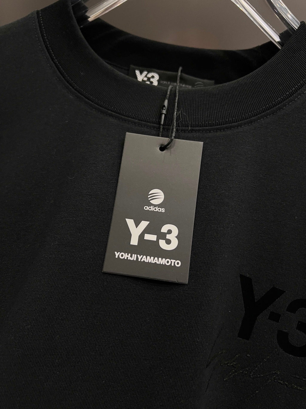 Signature letter 3D craft short sleeved T-shirt
