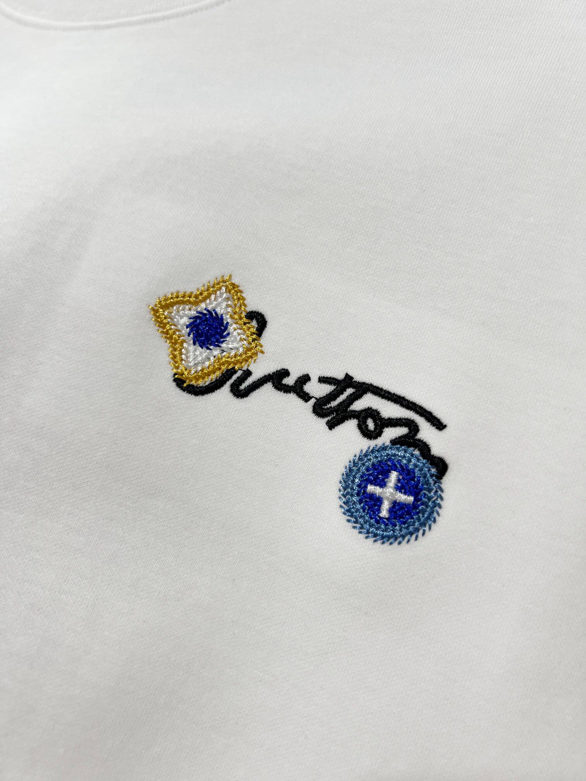 Handwritten Signature Badge T Shirt