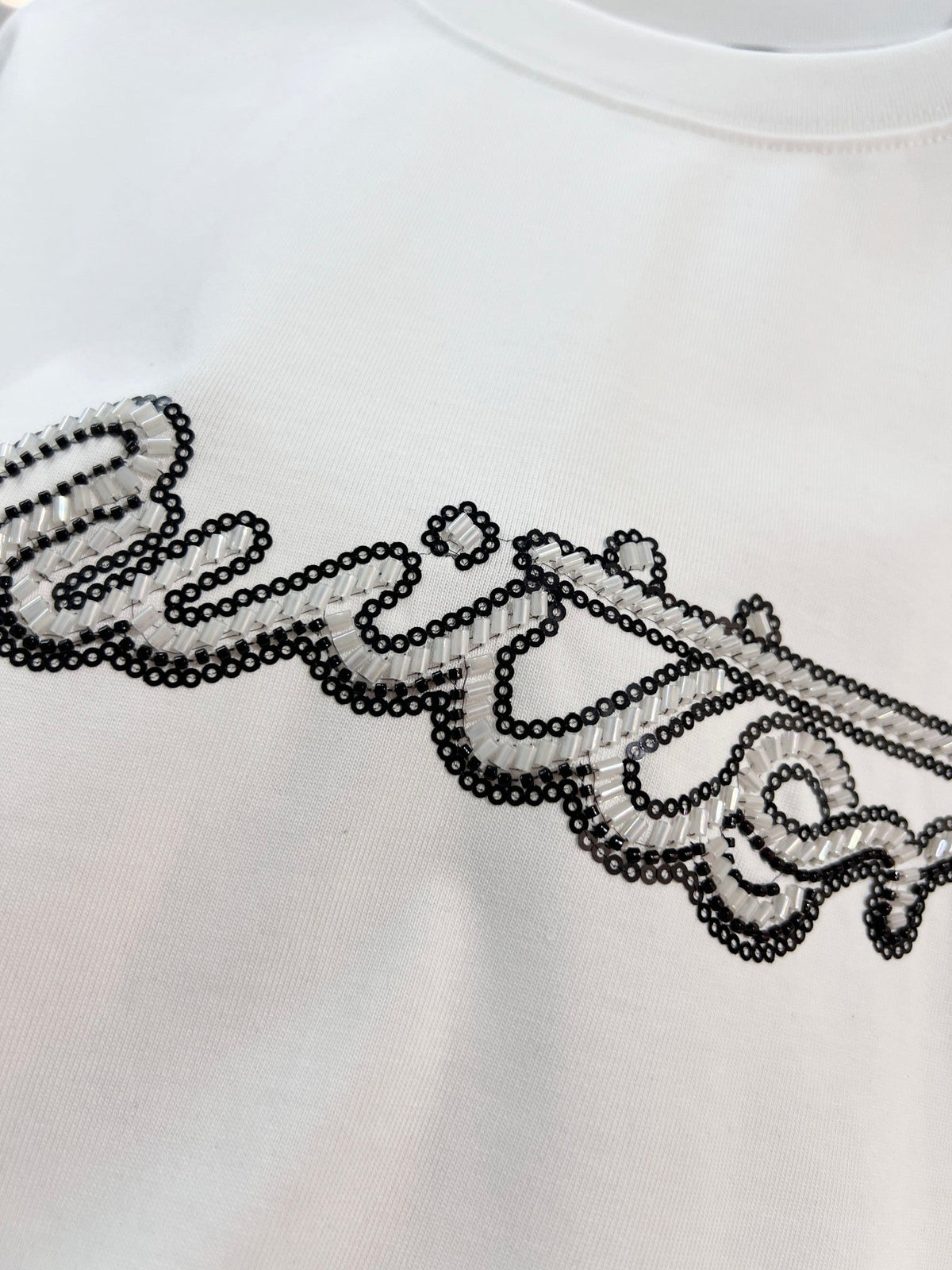 Heavy Industry Bead Letter T-shirt