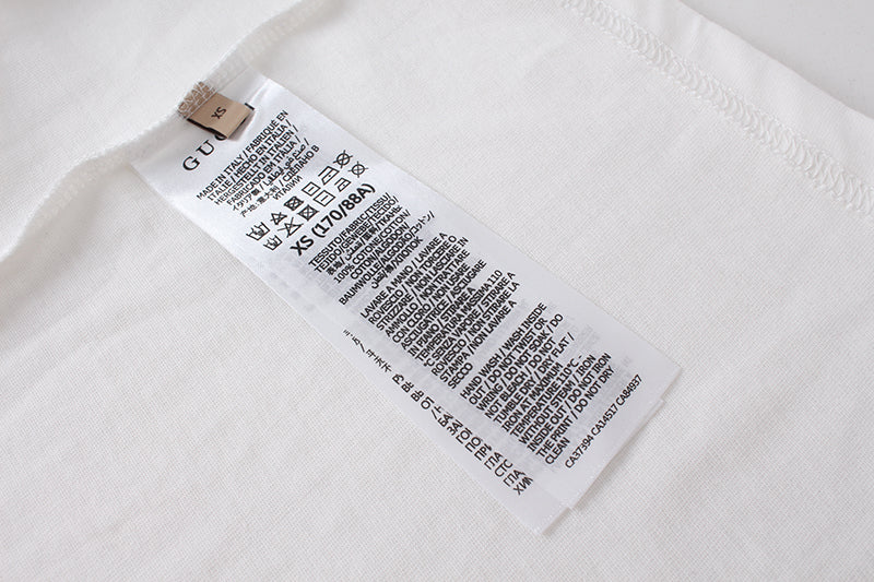 Latest Summer Logo Embroidered T-shirt