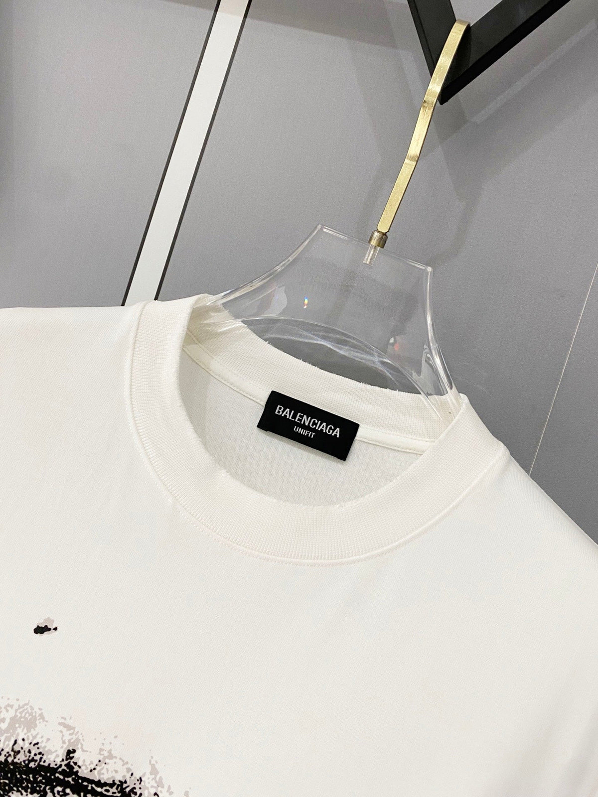 Classic letter printed pure cotton T-shirt -8