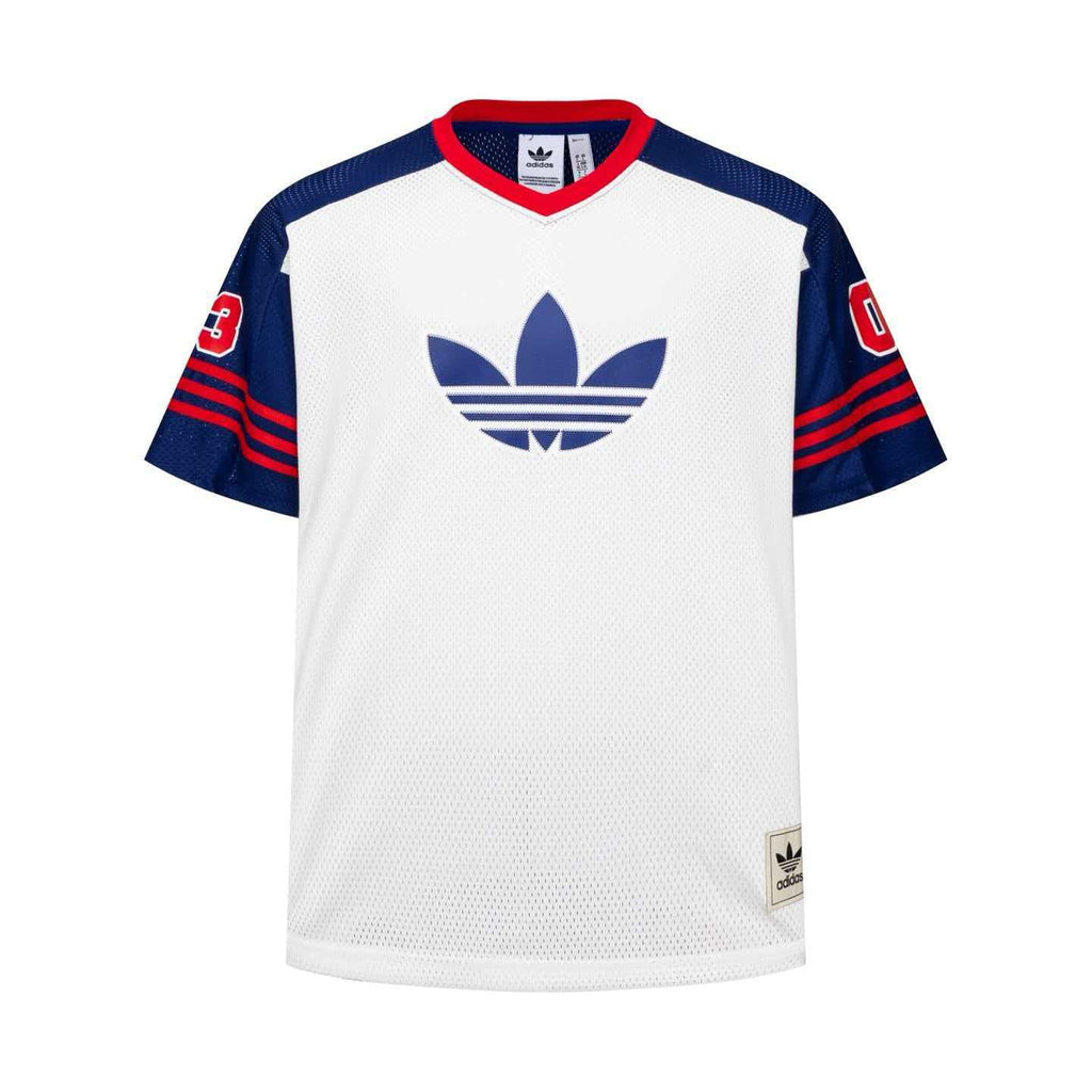 Tri color mesh jersey