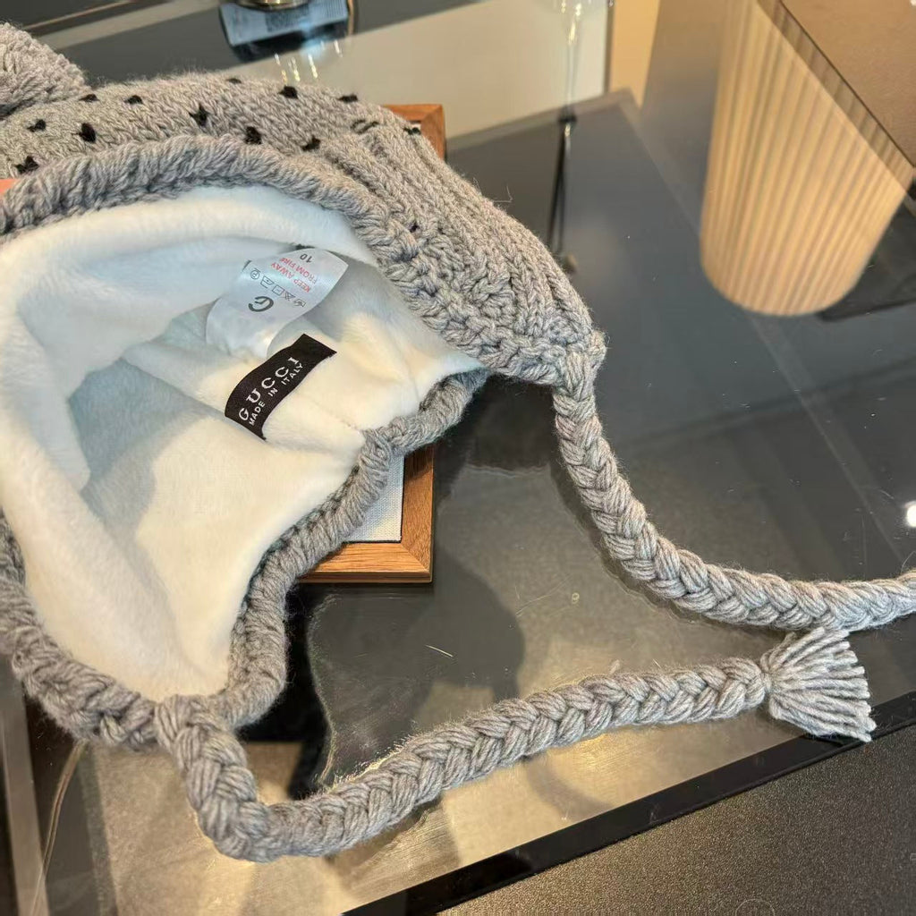 Explosive Knitted Ear Protection Hat
