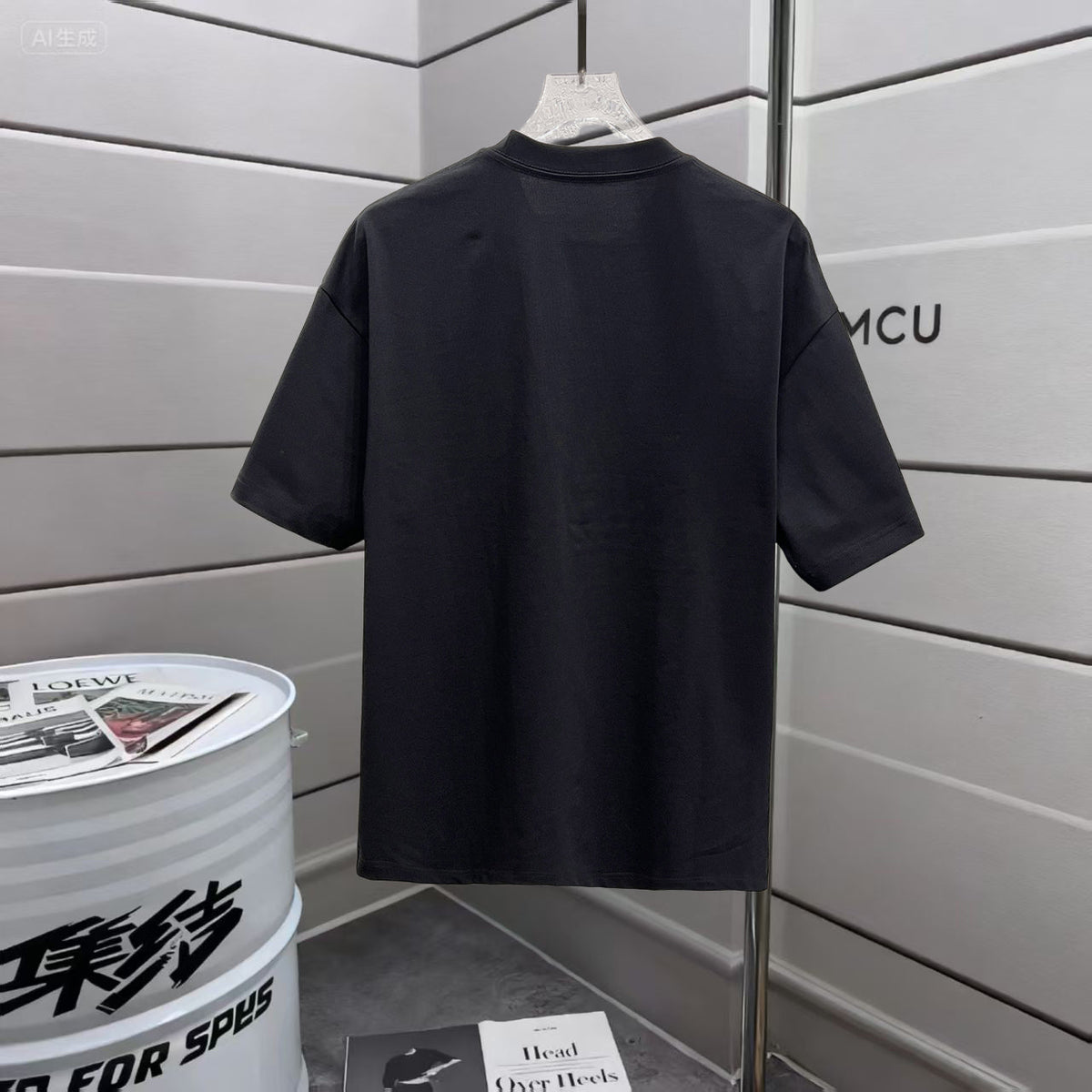 Loose fit hand-painted T-shirt