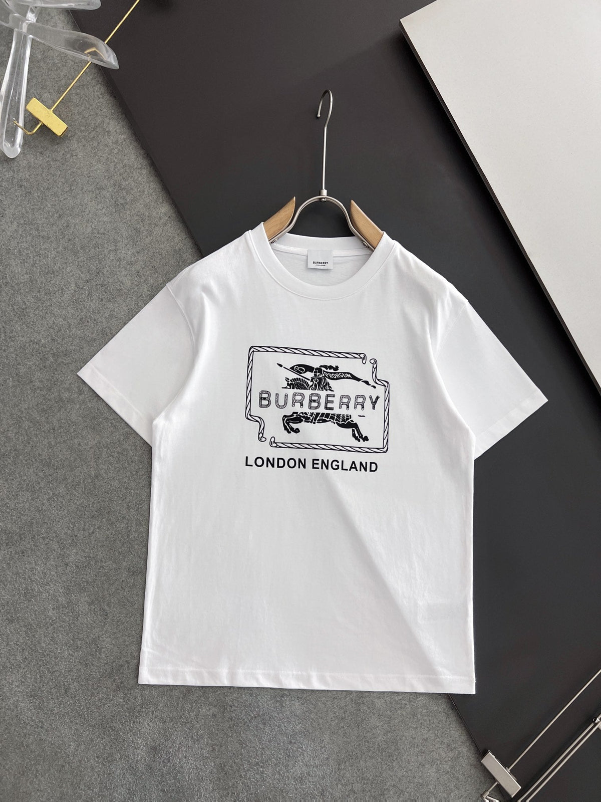270g heavy-duty high-end pure cotton short sleeved T-shirt