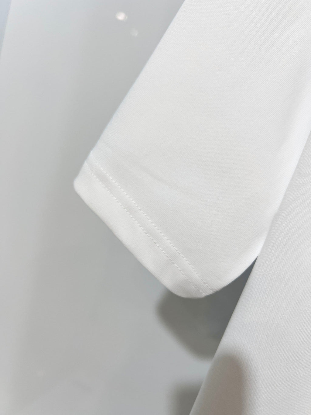 Heavy Industry Layered Embroidered Letter T-shirt