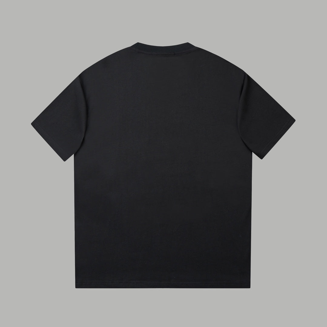 Early Spring New Embroidered Letter T-shirt