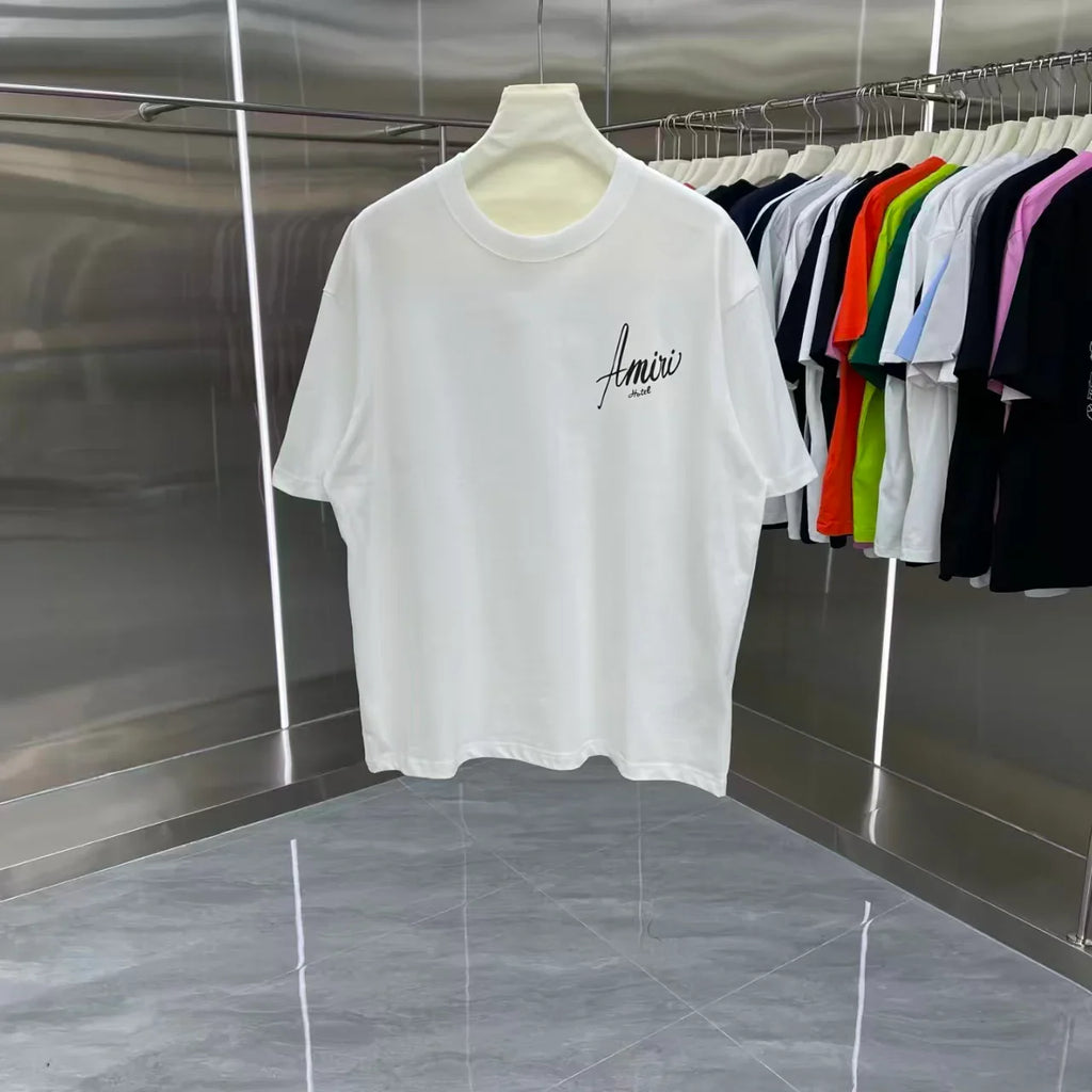 Printed short sleeved T-shirt