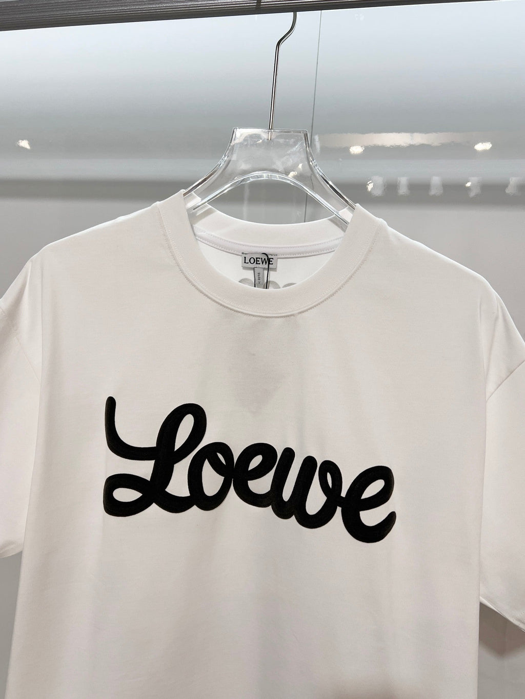 New foam letter short  shirt