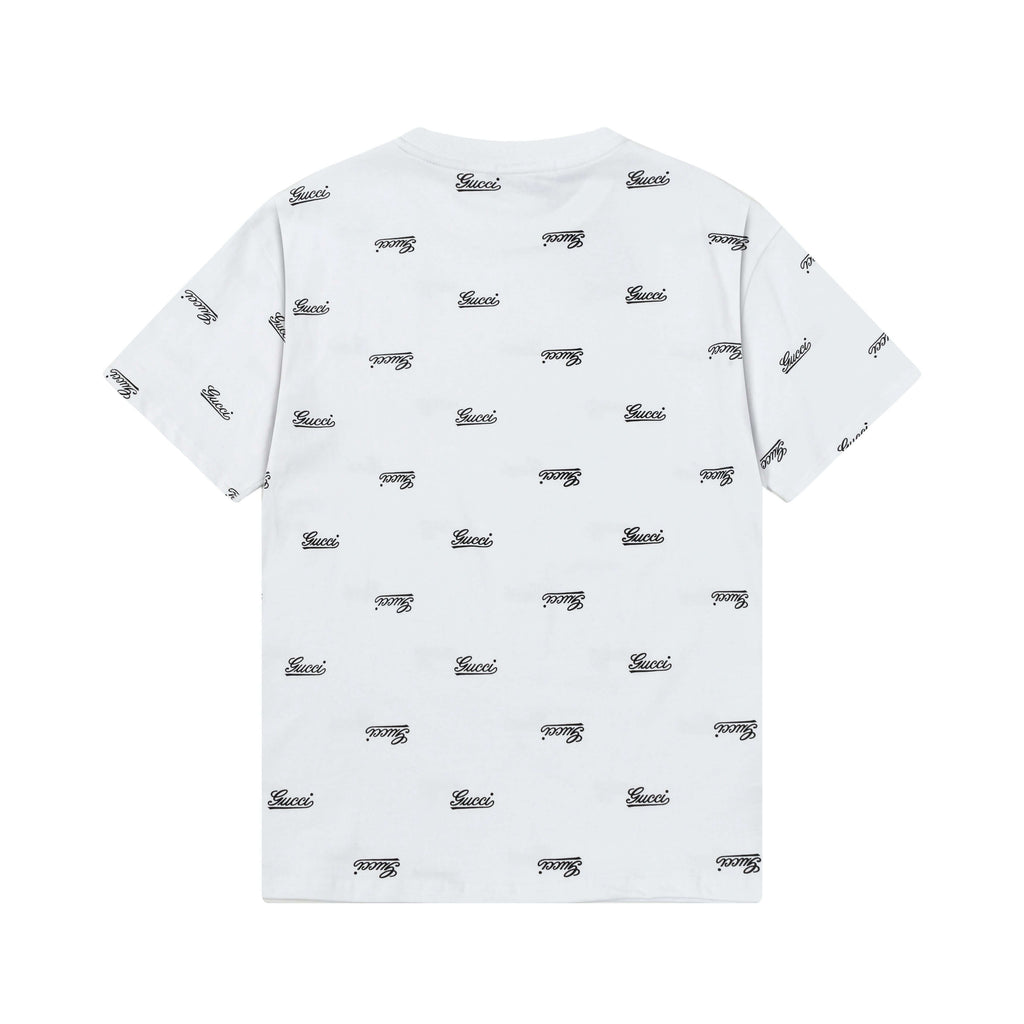 Full Print Letters T Shirt