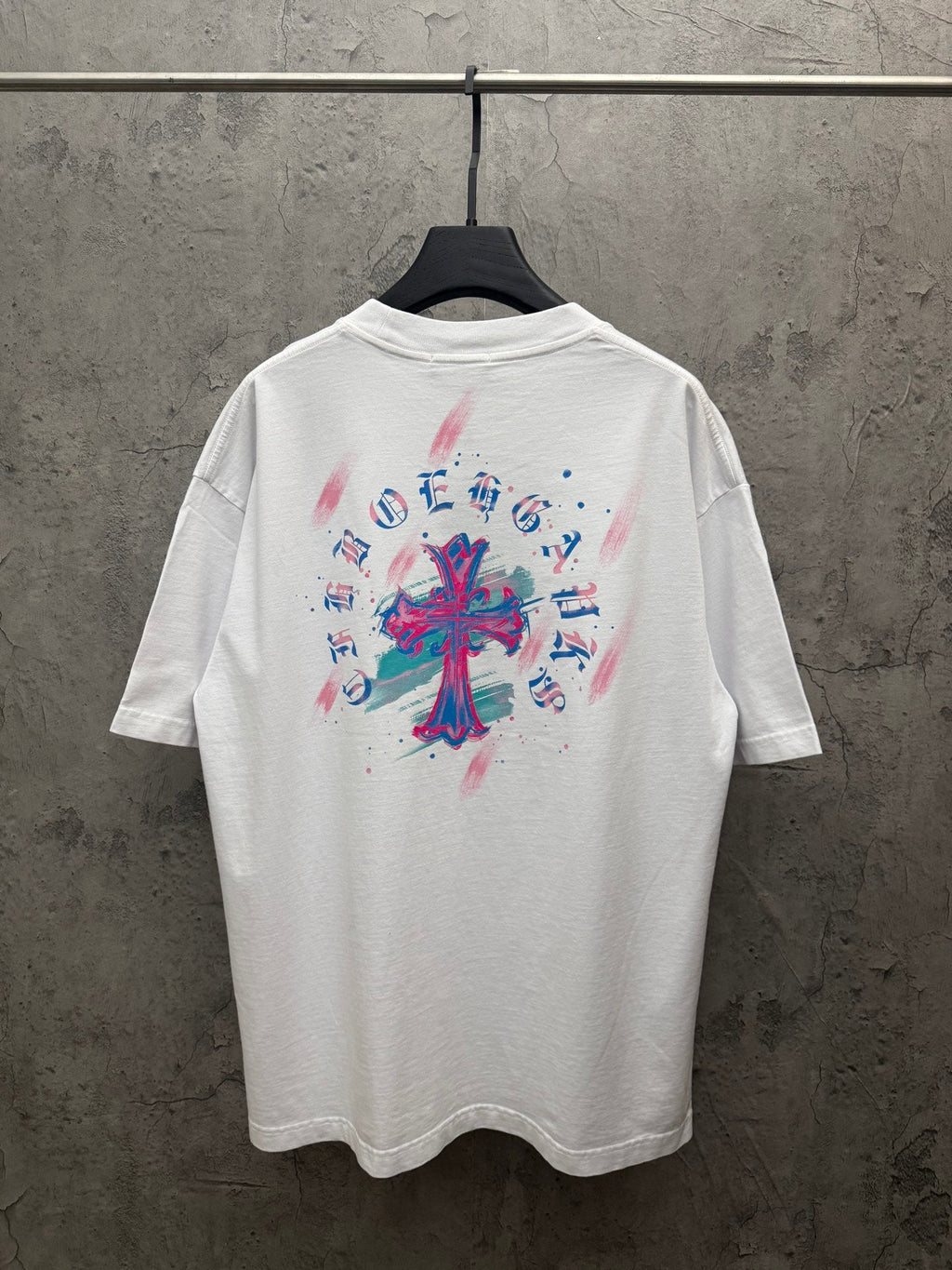 American painted couple short sleeved shirt