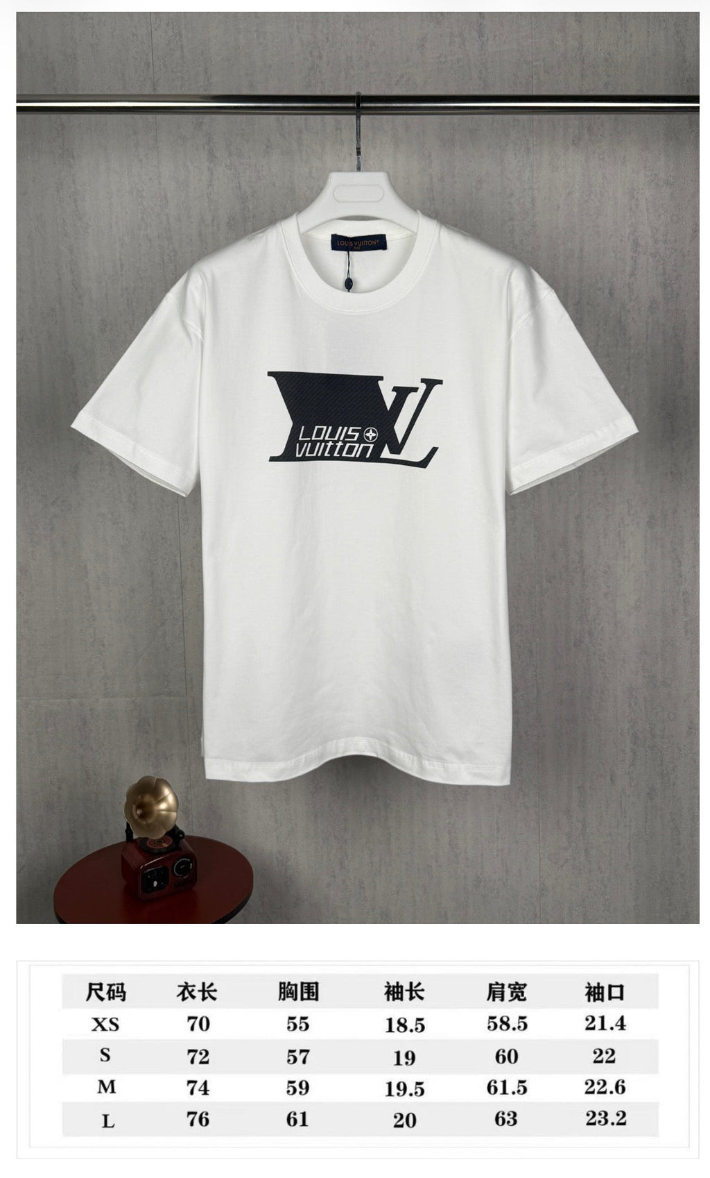 Digital white ink direct spray unisex T-shirt