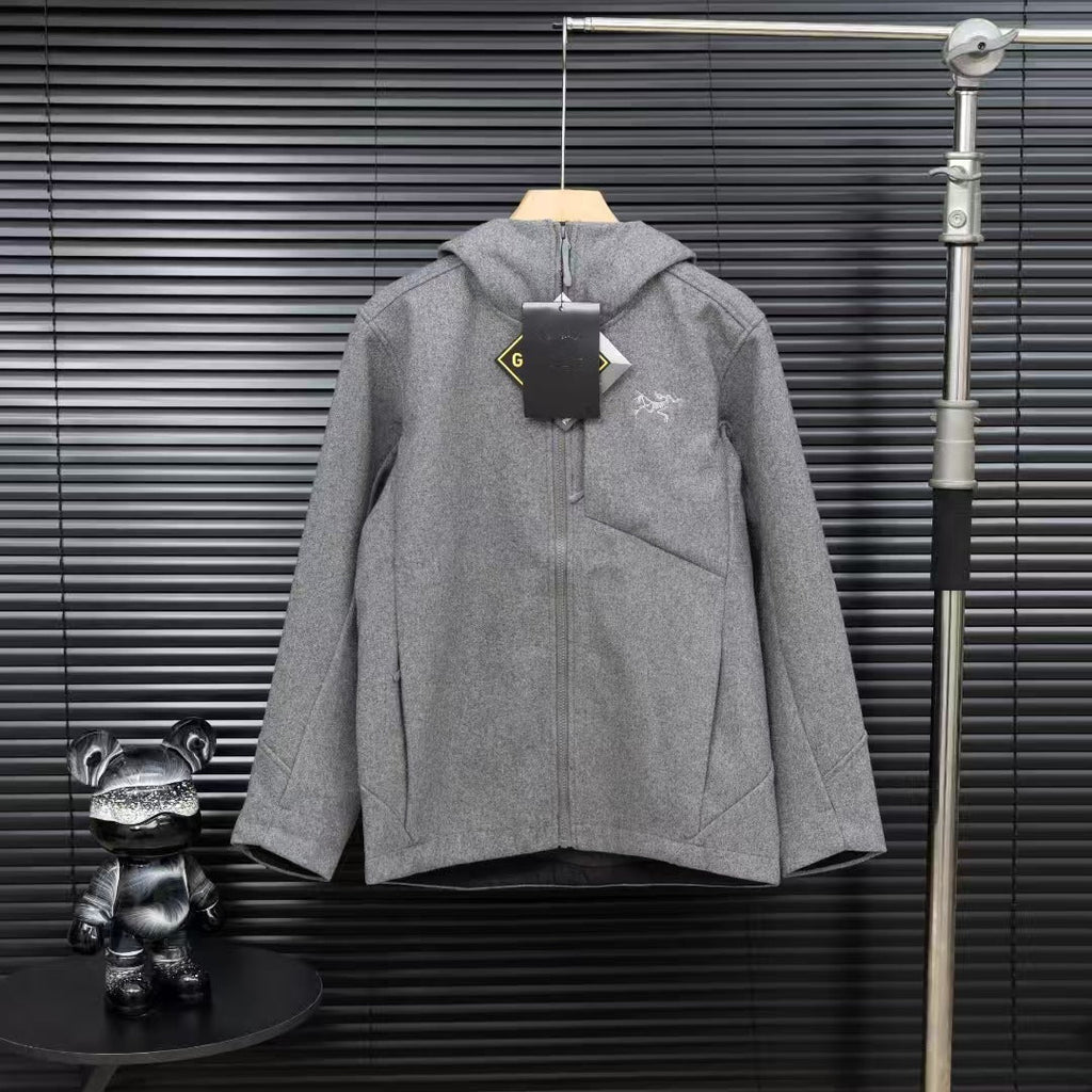Hot selling embroidered hooded jacket