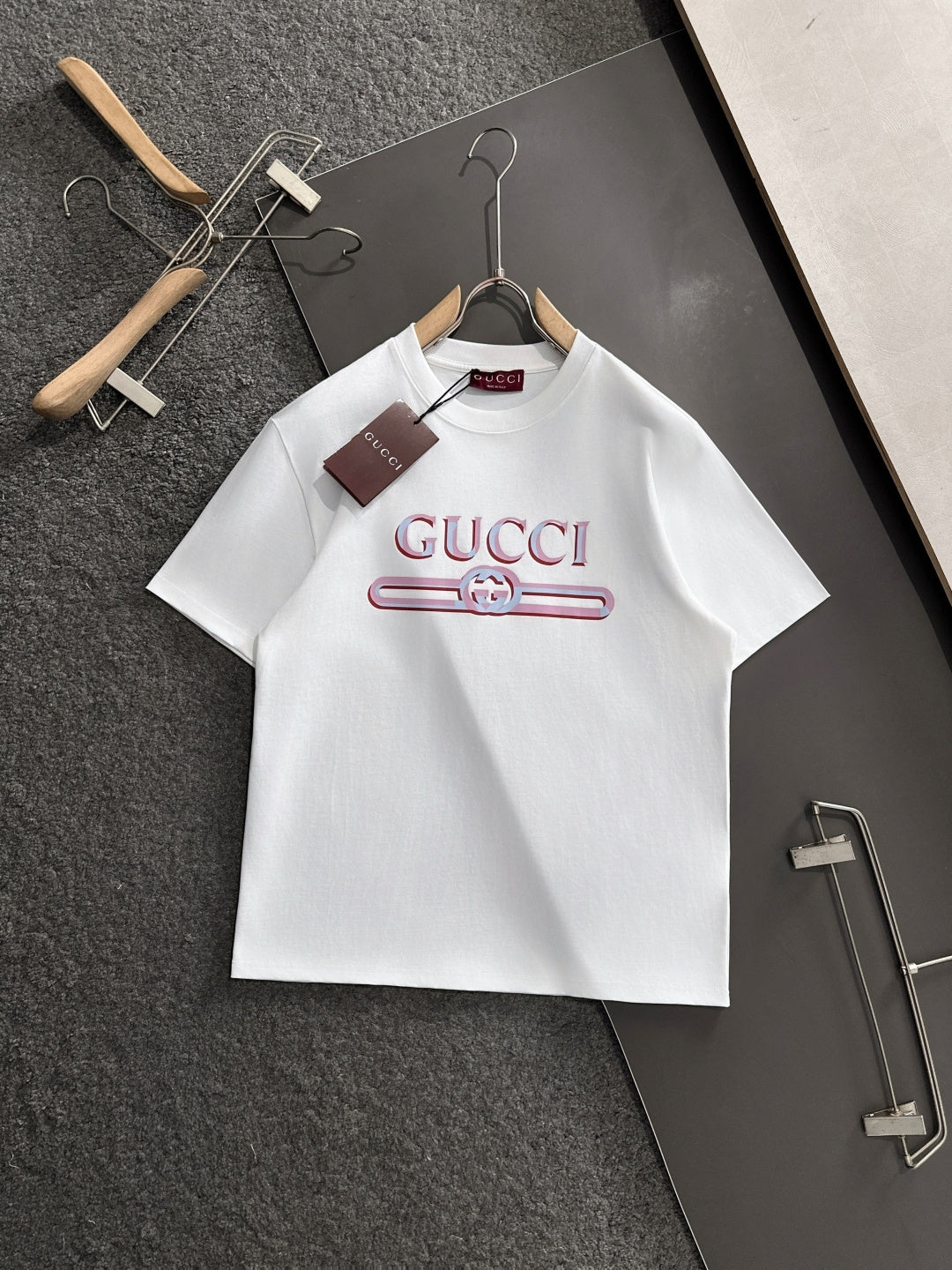 Summer new round neck short sleeved T-shirt
