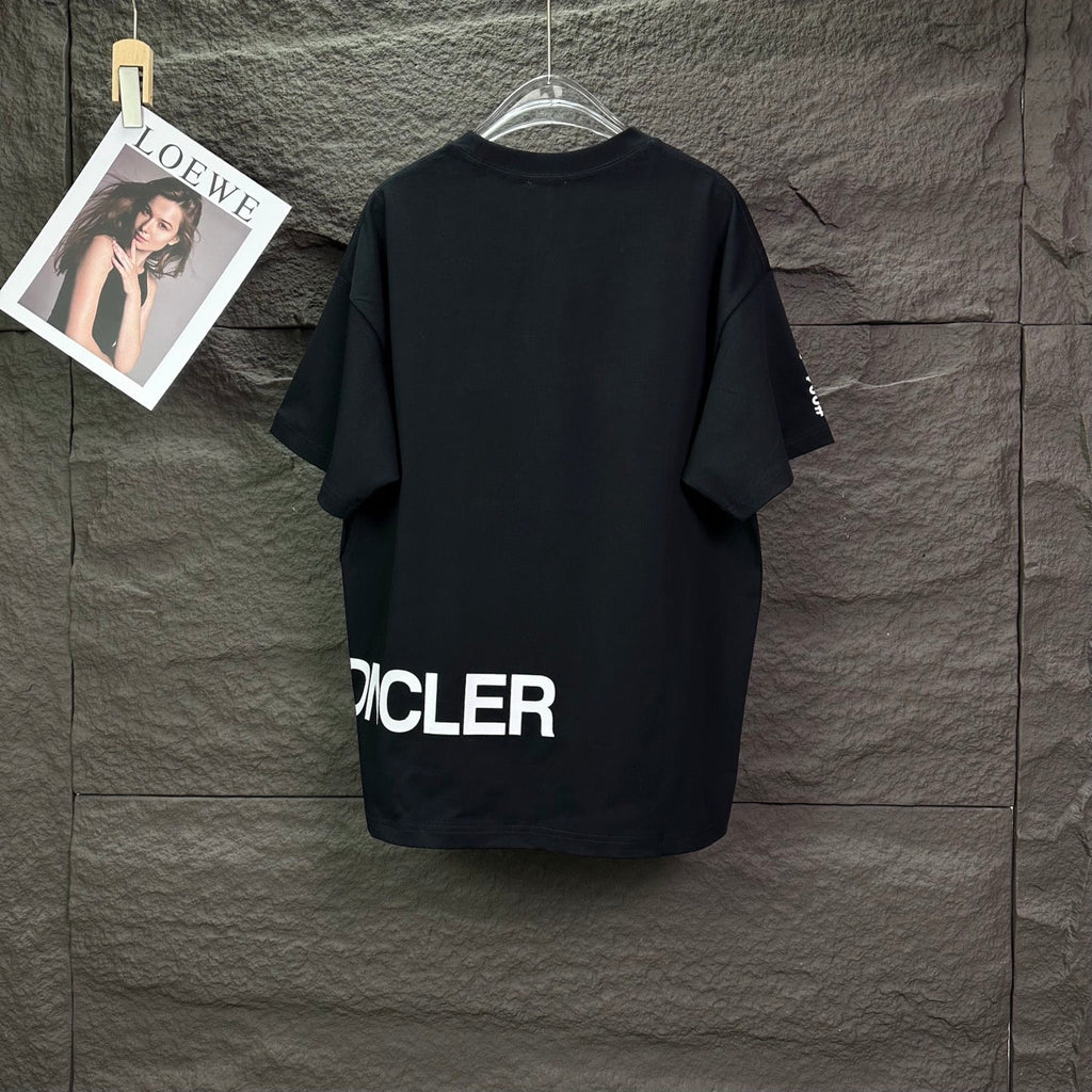 New large letter printed logo couple's short sleeved T-shirt