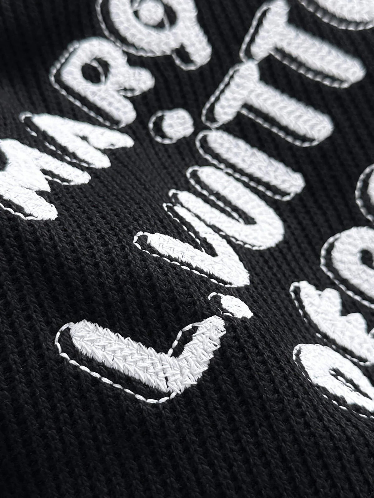 Shadow Letter Embroidered T-Shirt