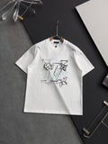 New round neck short sleeved T-shirt