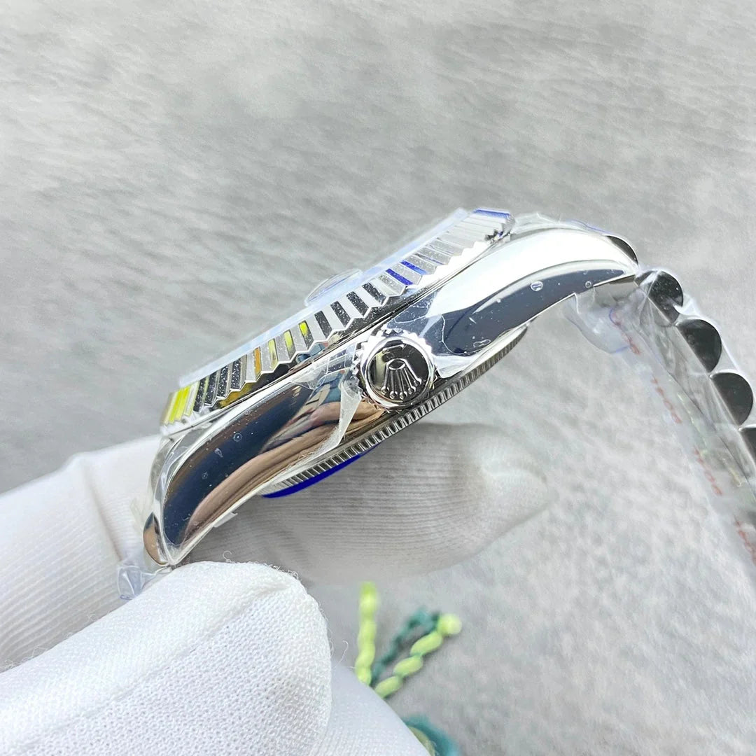 C-Factory -Blue Silver - White 904L Steel- Automatic - 42mm