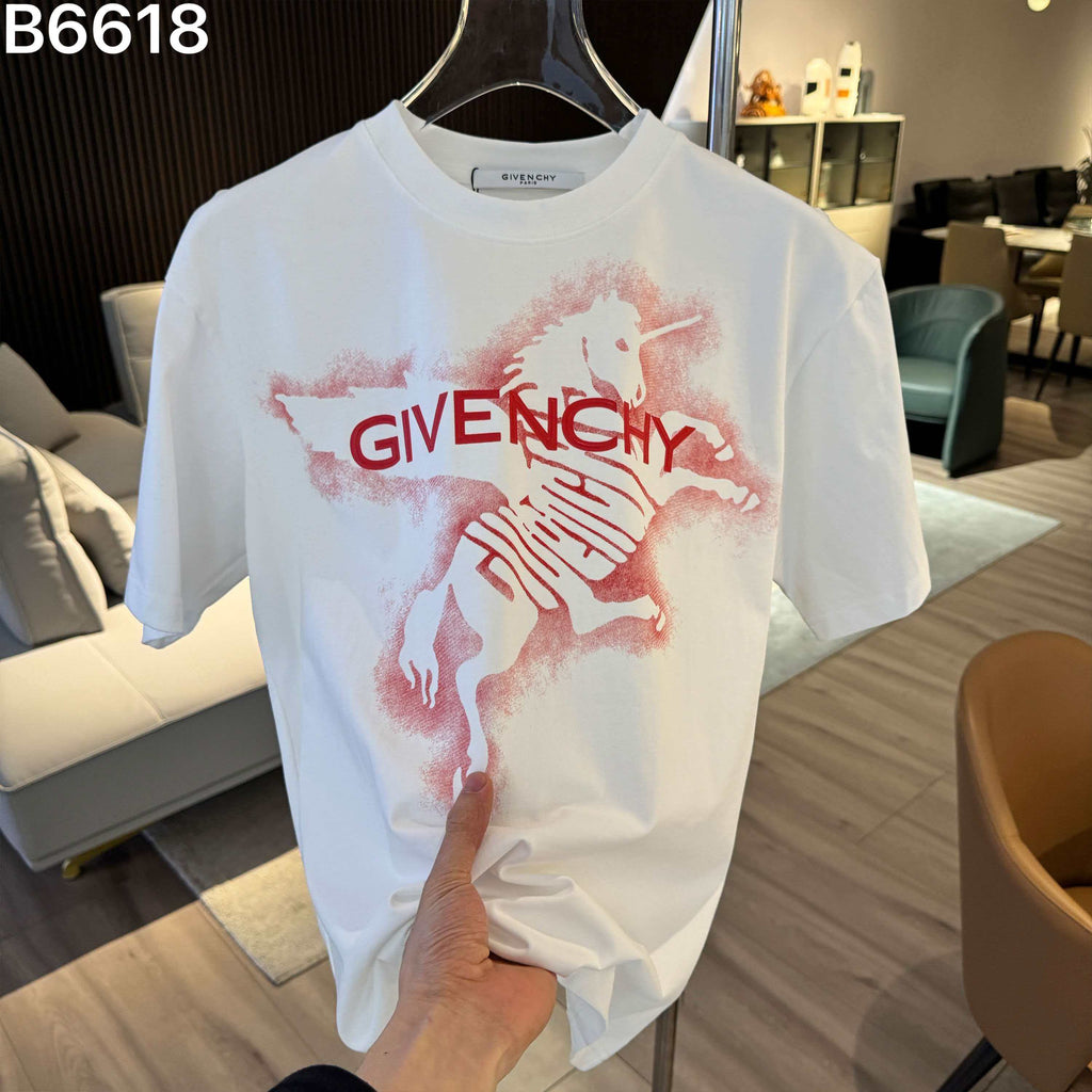26ss new embroidered letter short sleeved shirt